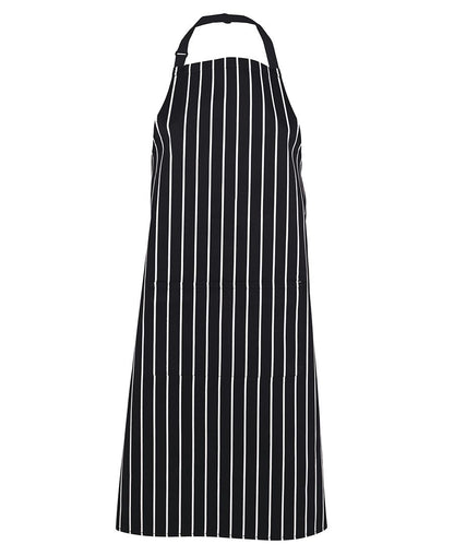 JB's Bib Striped Apron Black/White