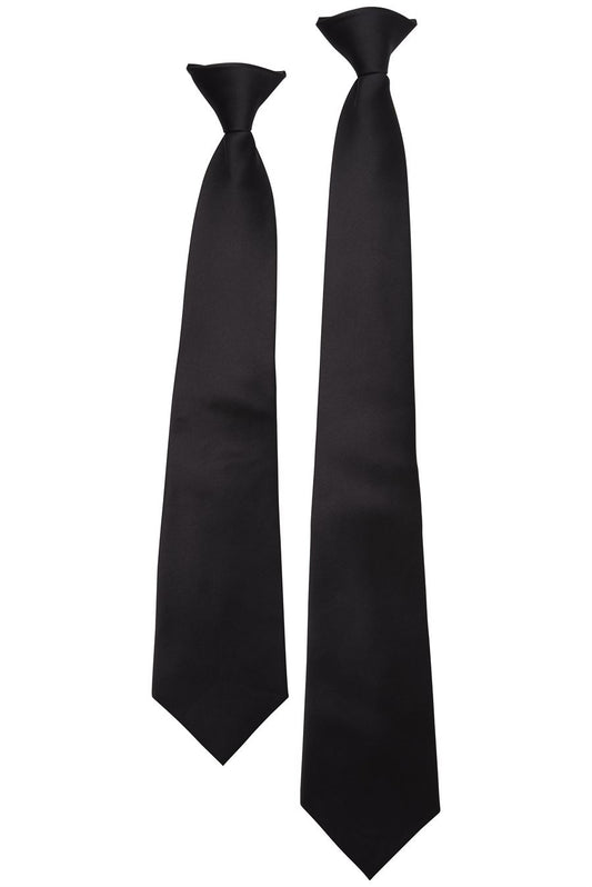 JB's Clip On Tie (5Pack) Black