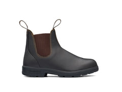 Blundstone 600 Brown premium leather elastic side boot