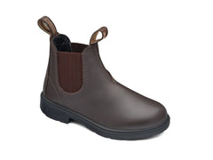 Blundstone 630 Child's brown premium leather elastic side boot