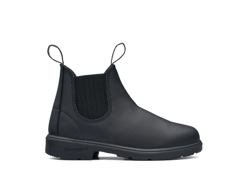 Blundstone 631 Child's black premium leather elastic side boot