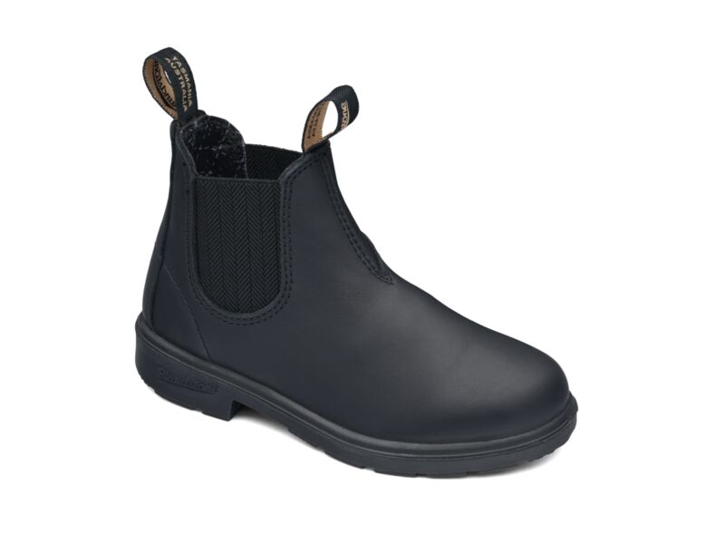 Blundstone 631 Child's black premium leather elastic side boot