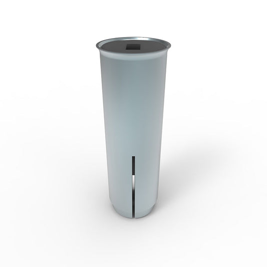 Neata Knock-In 80mm Flush Sleeve Zinc