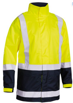 Taped Hi Vis Rain Shell Jacket