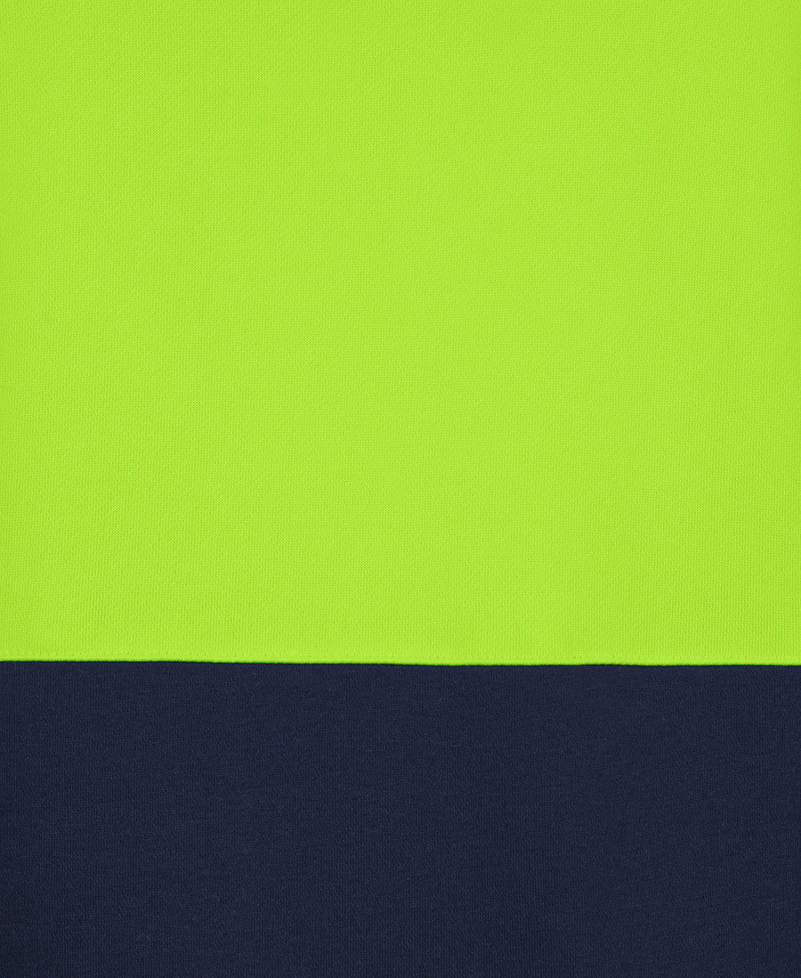 6CHVF 350G Hi Vis 1/2 Zip Trade Fleece