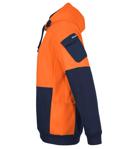 6CHVH 350G Hi Vis Trade Hoodie