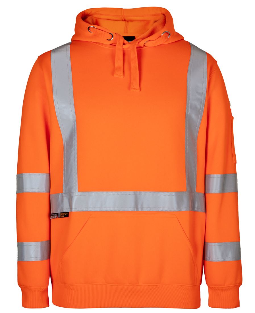 JB's Nsw/Qld Rail (D+N) X-Back Hoodie Orange