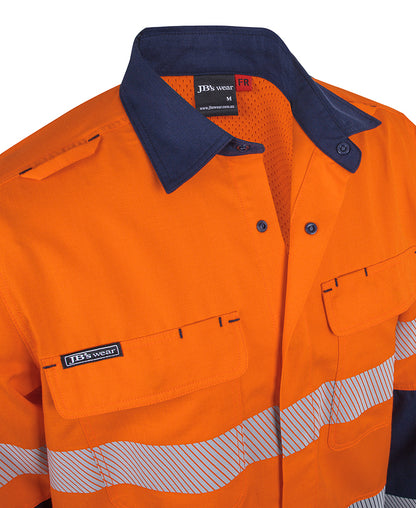 6DFRL Fr PPE2 D+N Biomotion L/S Work Shirt