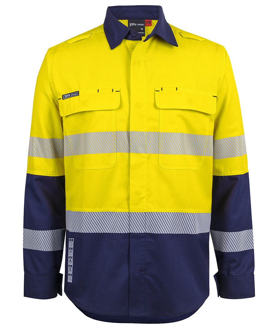 6DFRL Fr PPE2 D+N Biomotion L/S Work Shirt