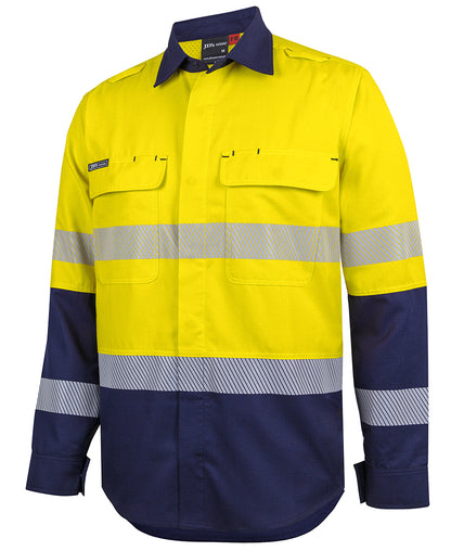 6DFRL Fr PPE2 D+N Biomotion L/S Work Shirt