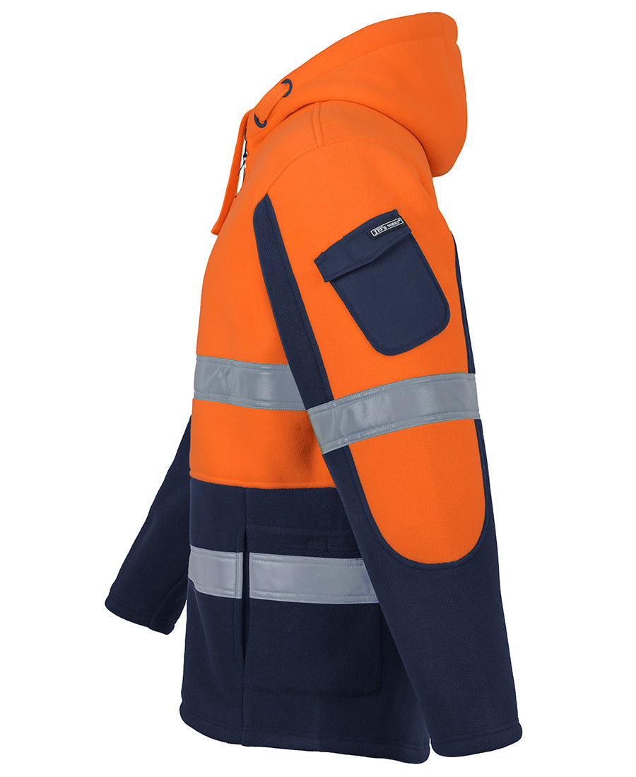 6DLZ Hi Vis D+N 450G Full Zip Shepherd Hoodie