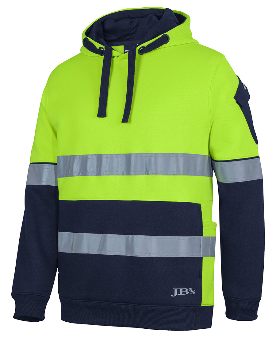 6DNVH 350G Hi Vis (D+N) Trade Hoodie