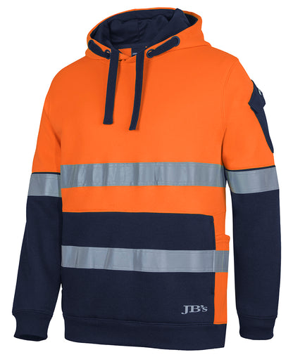 6DNVH 350G Hi Vis (D+N) Trade Hoodie