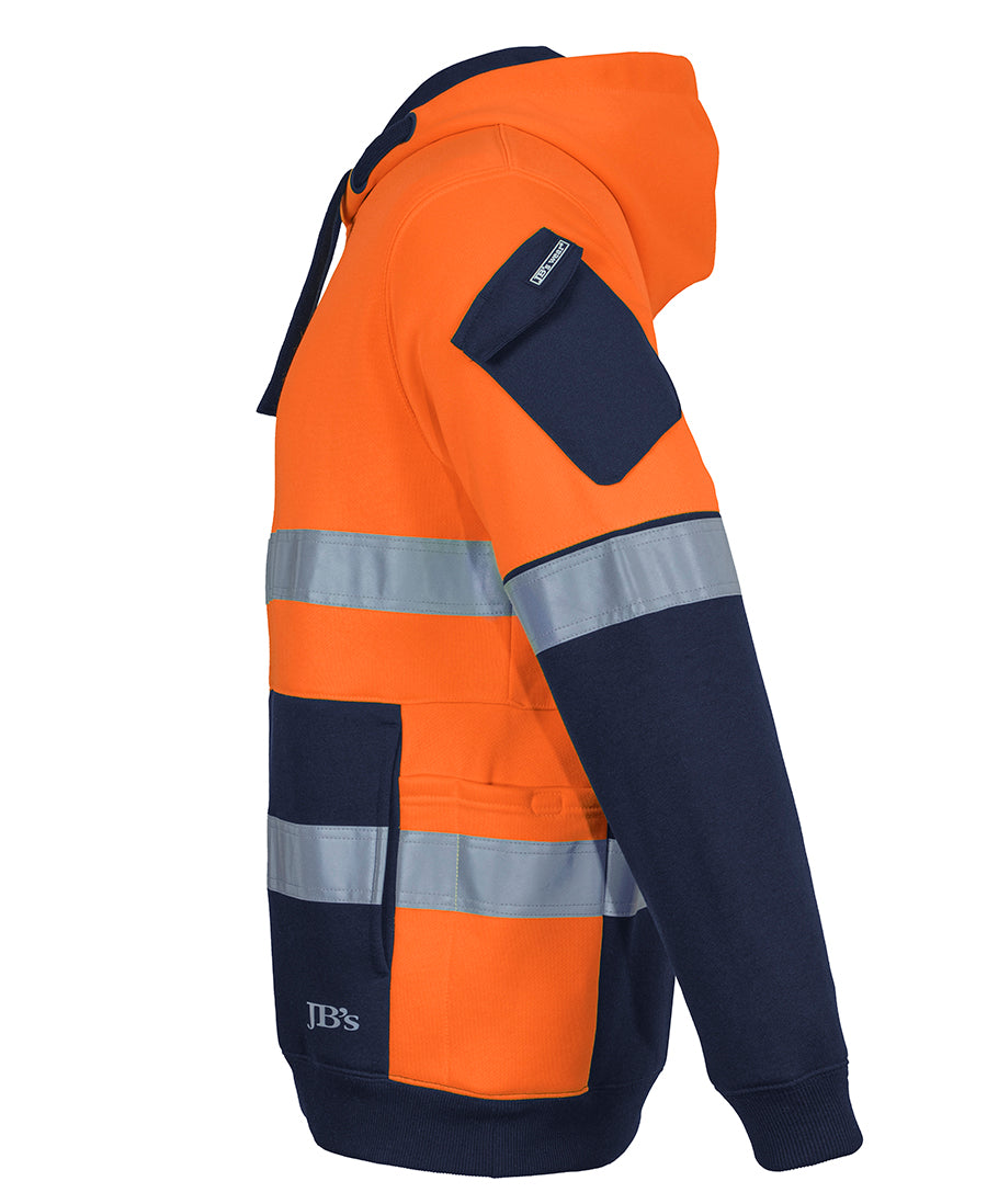 6DNVH 350G Hi Vis (D+N) Trade Hoodie