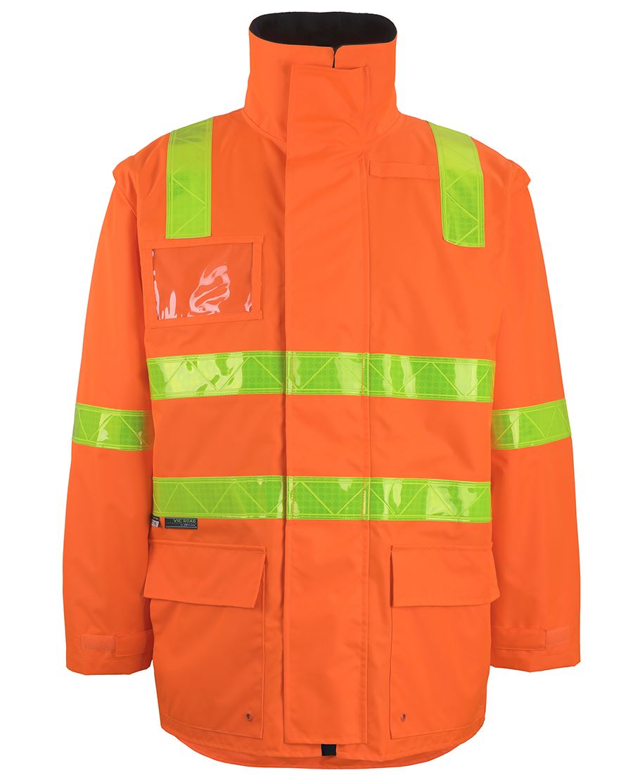 JB's Vic Road (D+N) Zip Off Sleeve L/Line Jacket Orange-2Xs