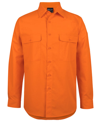 6HRFL Hi Vis Class F Ripstop L/S Work Shirt