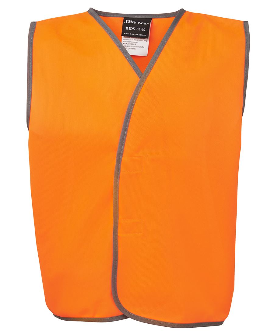 JB's Hv Kids Safety Vest Lime - 0-02