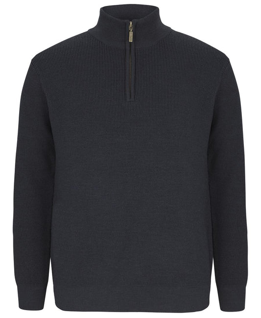 JB's Chunky 1/2 Zip Jumper Black