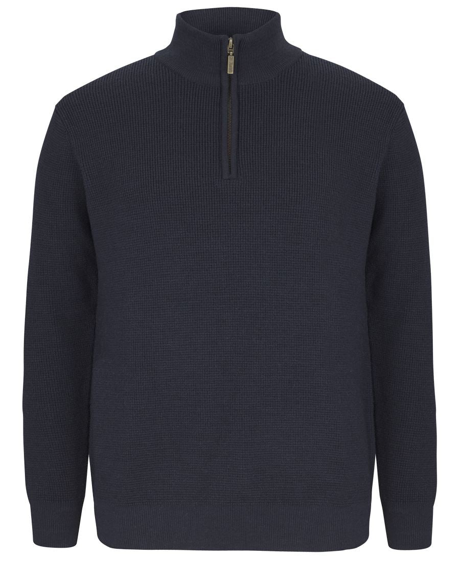 JB's Chunky 1/2 Zip Jumper Black