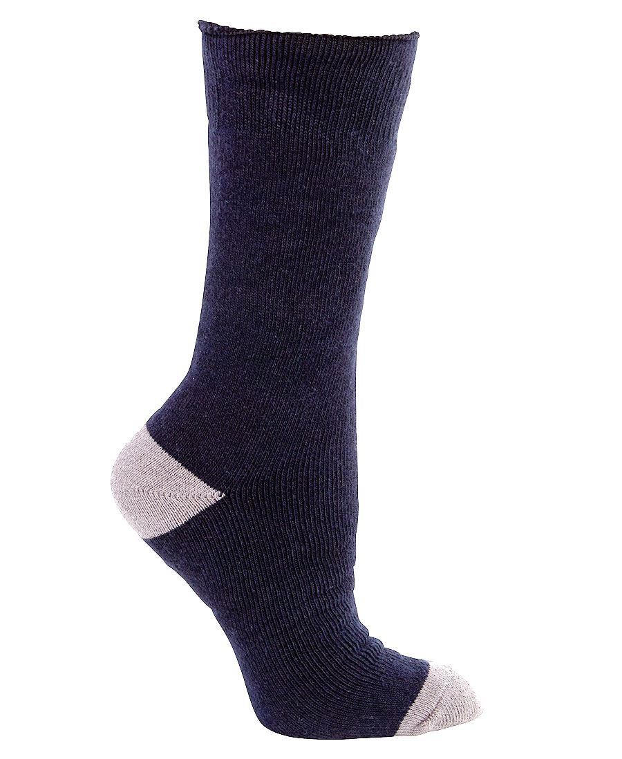 JB's Work Sock 3 Pack Black/Lime
