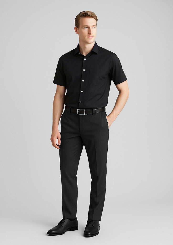BizCorporate 74013 Mens Comfort Wool Stretch Slimline Pant