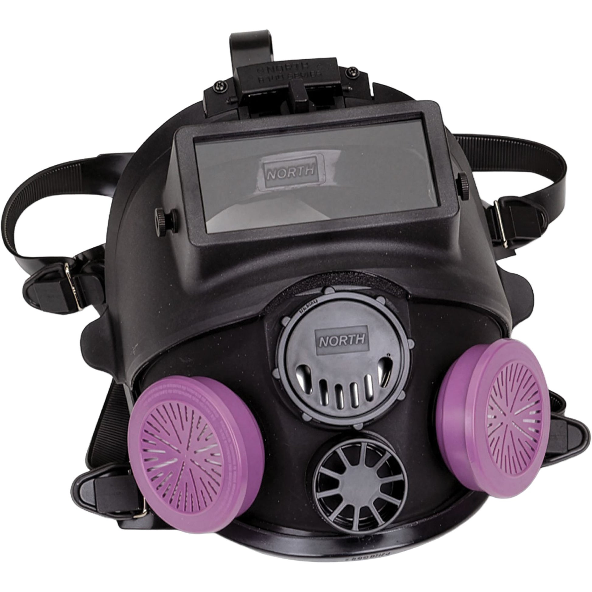 North NORTH 7600 Series Full face Silicone Mask Black Small