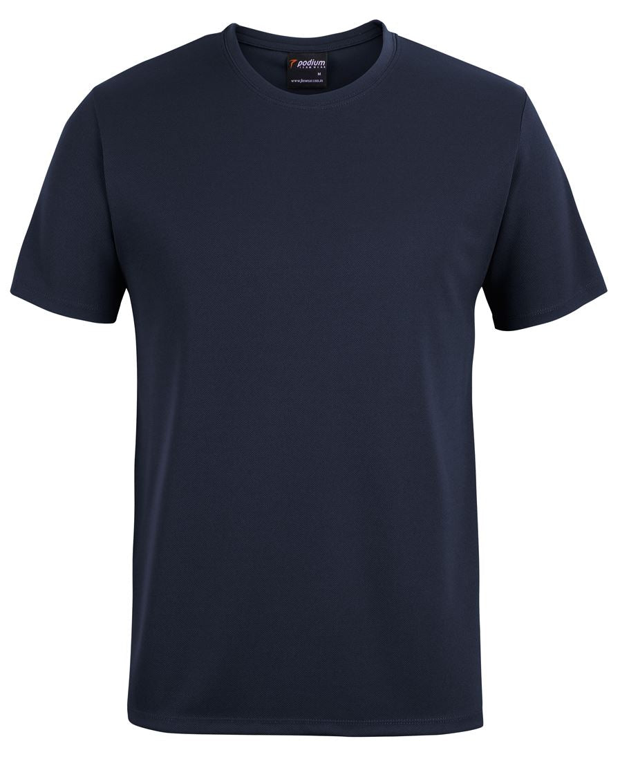 Podium Poly Tee Black