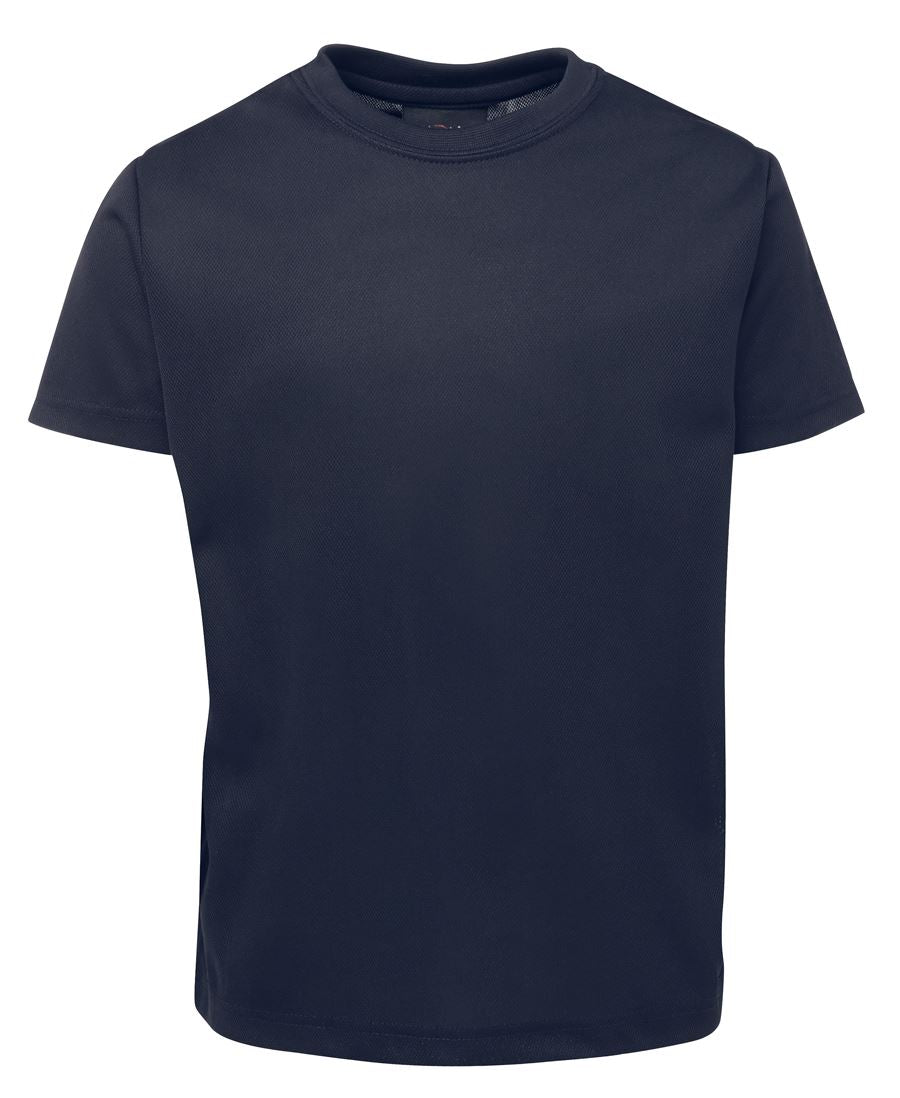 Podium Kids Poly Tee Black