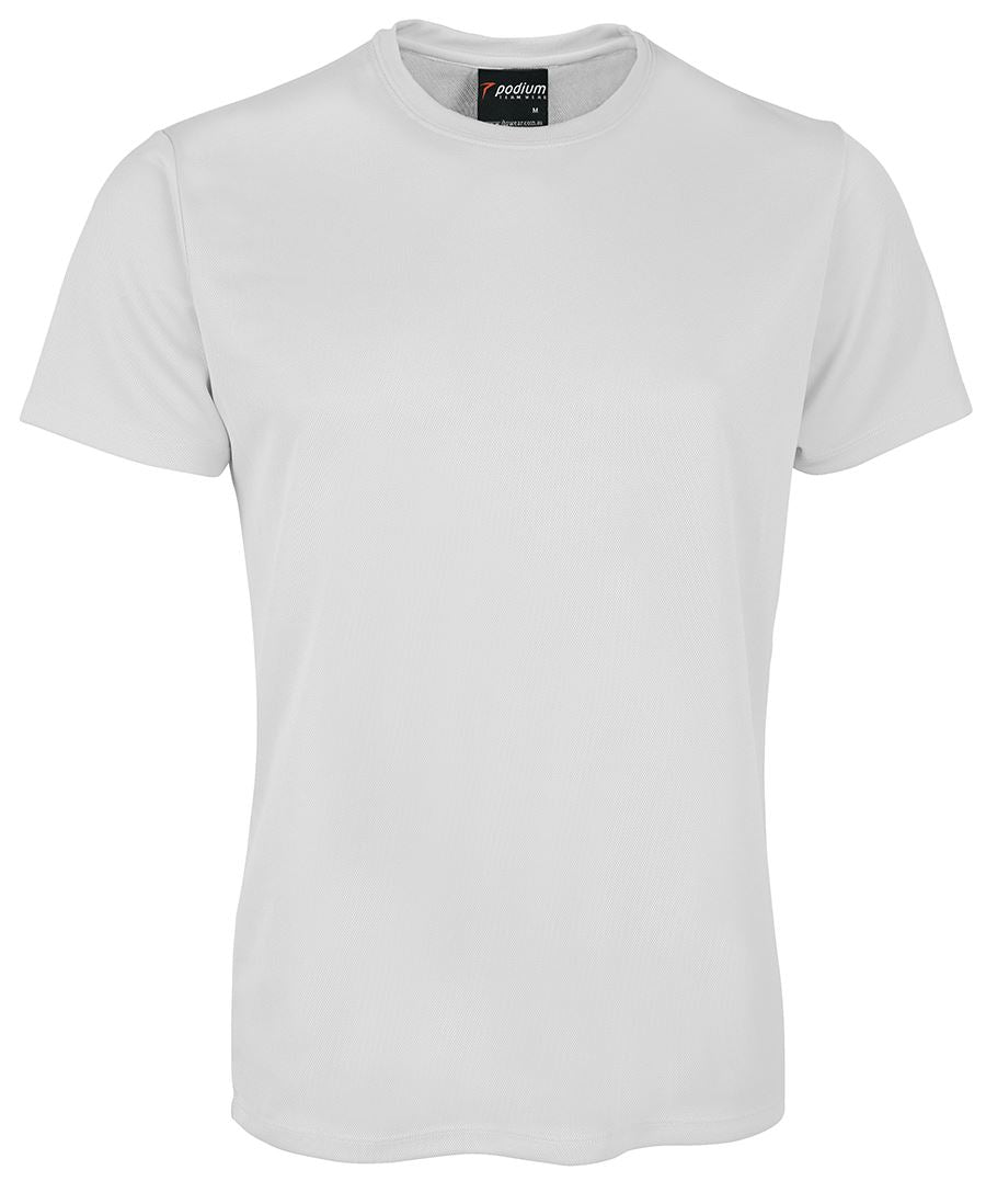 Podium Poly Tee Black