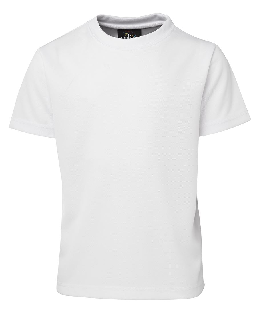 Podium Kids Poly Tee Black