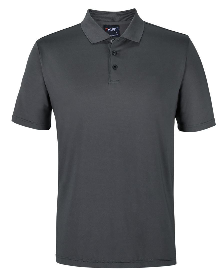 Podium Stretch Polo Black