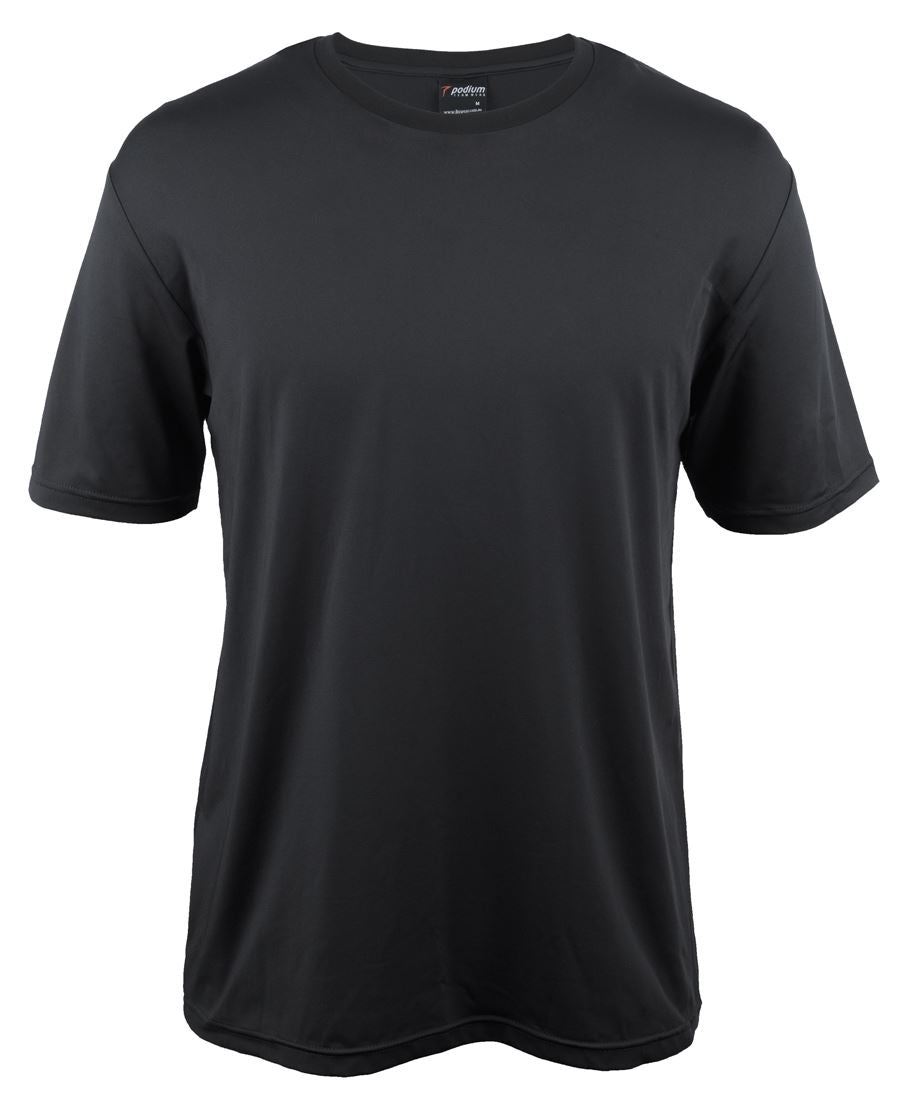 Podium Stretch Tee Black