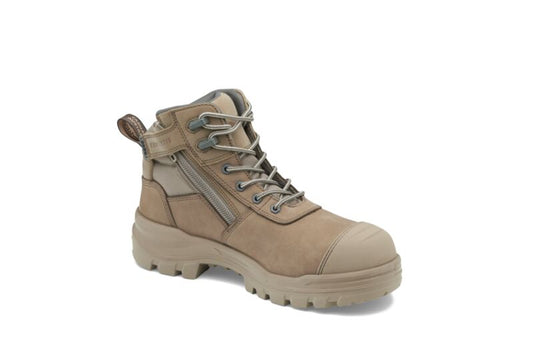 Blundstone 8553 RotoFlex Stone water-resistant nubuck 135mm safety boot