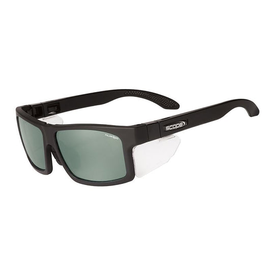 Scope Optics Cross Fit Frozen Blk Frame Polarised Lens/Inc X-Fit Temples