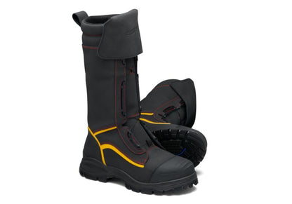 BLUNDSTONE 980 BLACK WATERPROOF SAFETY MINING BOOT