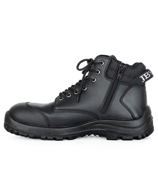 JB's Steeler Zip Safety Boot Black-04