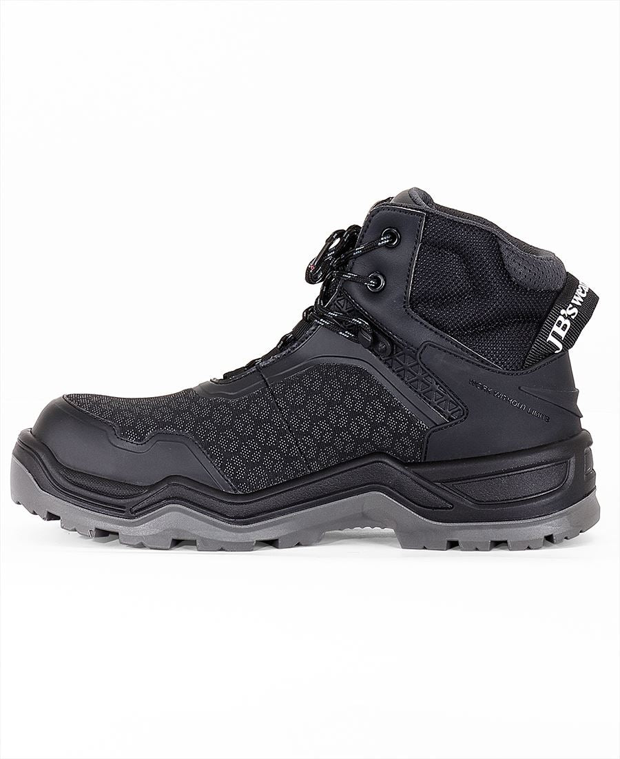 JB's Cyclonic Waterproof Boot Black-05