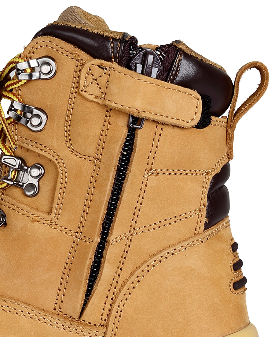 9J3 Roadtrain Puncture Resist Zip Safety Boot (Kids)