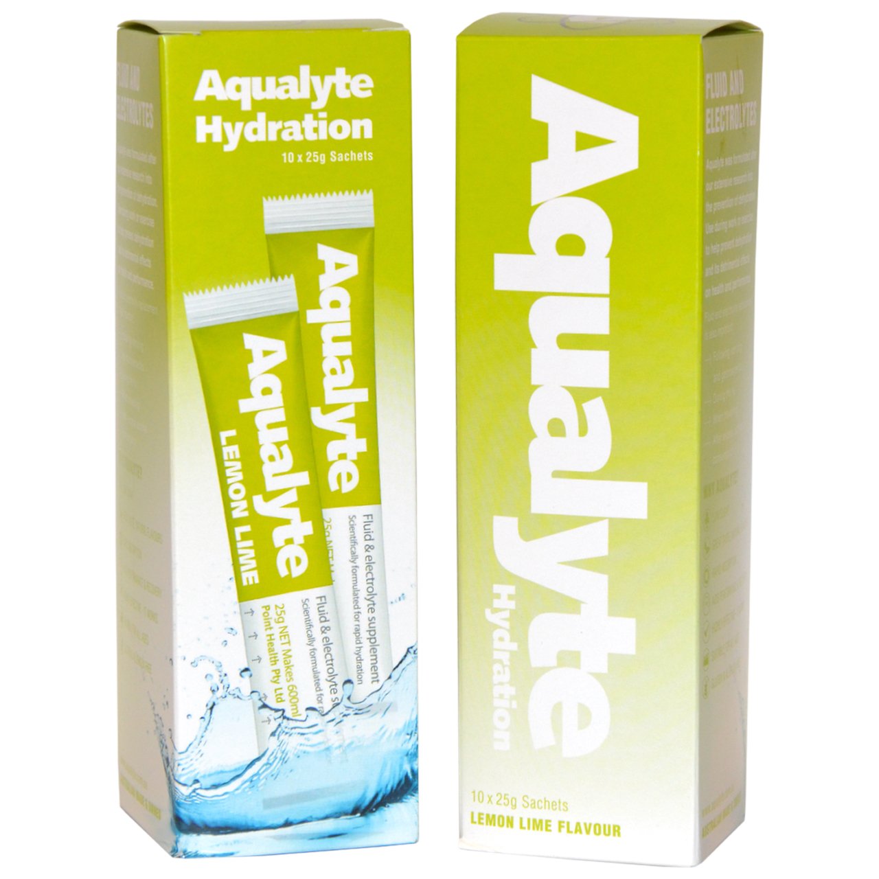 Maxisafe A-L25G10R Lemon/Lime Flavour, 25g Sachets, Box of 10