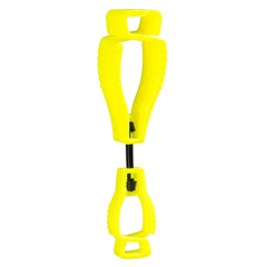Portwest Metal Free Glove Clip in Yellow