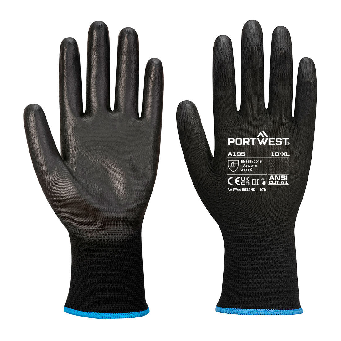 Portwest Touchscreen - PU in Black