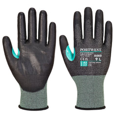 Portwest CS Cut E18 PU Glove in Black