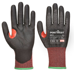 Portwest CS Cut F13 PU Glove in Black
