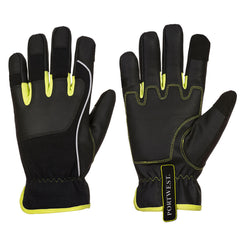 Portwest PW3 Tradesman Glove in Black/Yellow