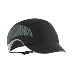 JSP Safety Hardcap Aerolite Short Peak Black