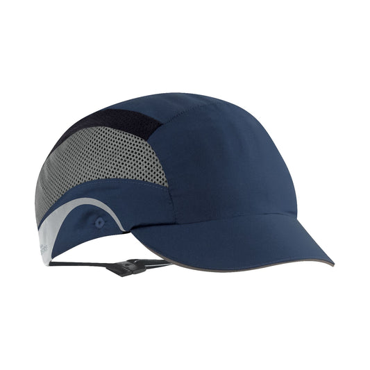 JSP Safety Hardcap Aerolite Short Peak Navy