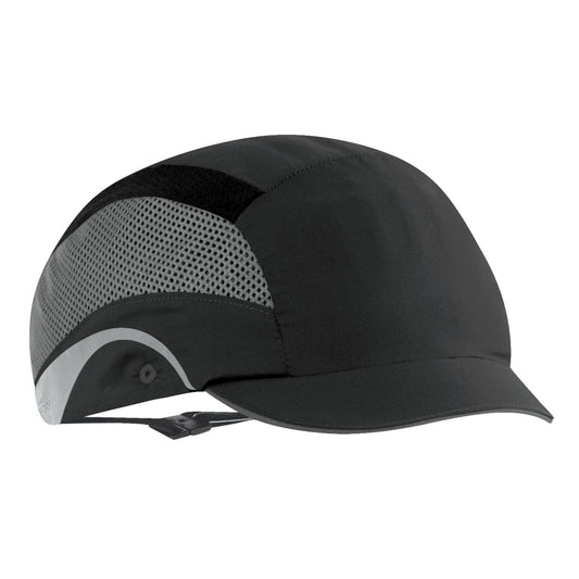 JSP Safety Hardcap Aerolite Micro Peak Black