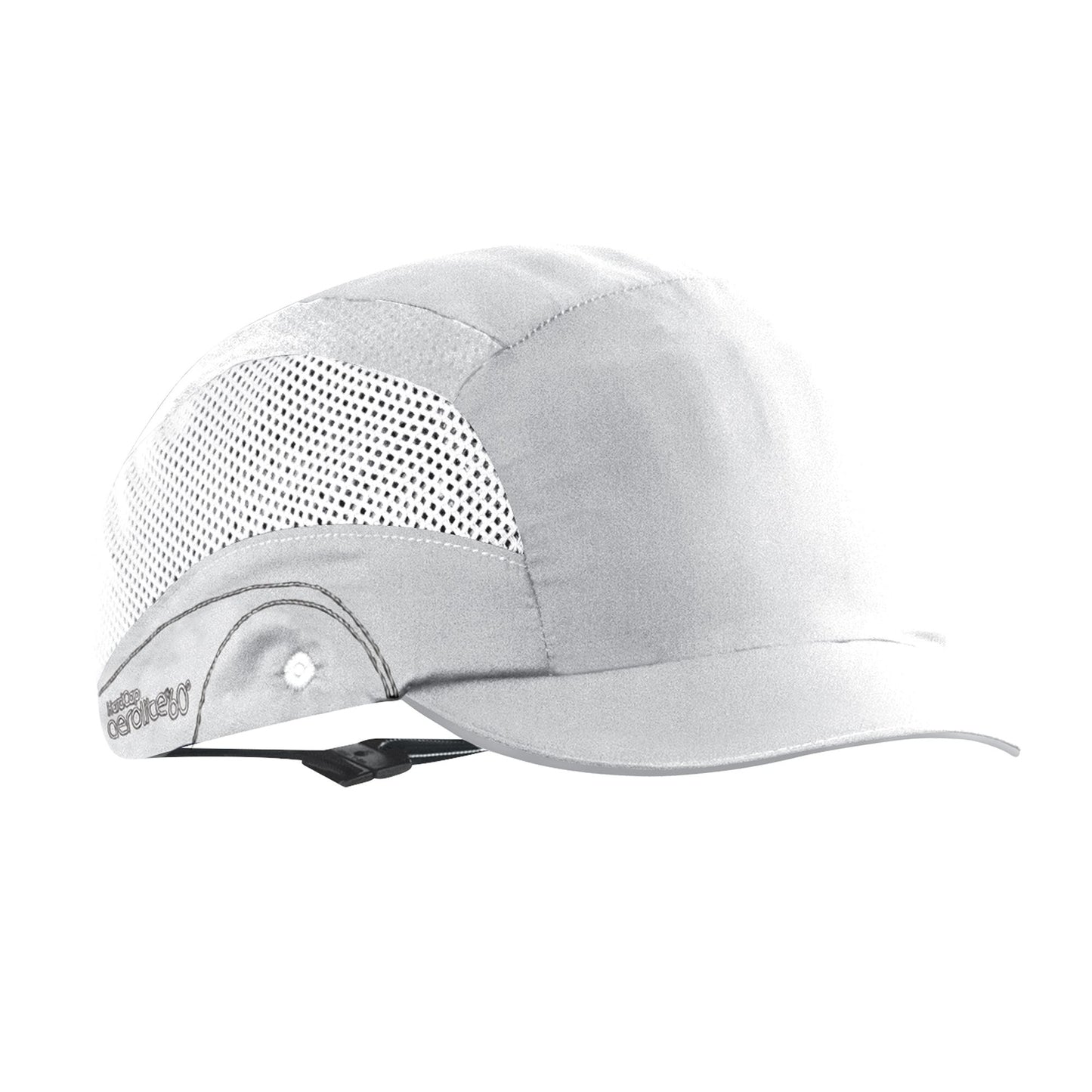 JSP Safety Bump Cap Aerolite 2.5cm Peak White