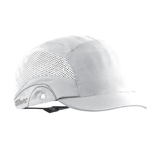 JSP Safety Bump Cap Aerolite 2.5cm Peak White