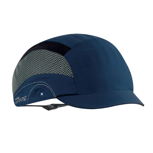JSP Safety Bump Cap Aerolite 2.5cm Peak Navy